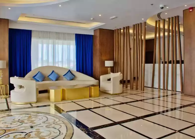 Wohn Klaar eigendom 2 Schlafzimmer S/F Wohnung  zu vermieten in Al Sadd , Doha #9261 - 1  image 